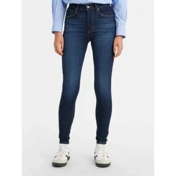 Levi's Denim - Levi's Mile High Super Skinny  Premium Dark Wash Jeans